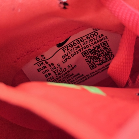 Nike High Jump Elite Bright Crimson Track Spikes FZ9636-600 Men's Size 6.5 - Picture 8 of 8